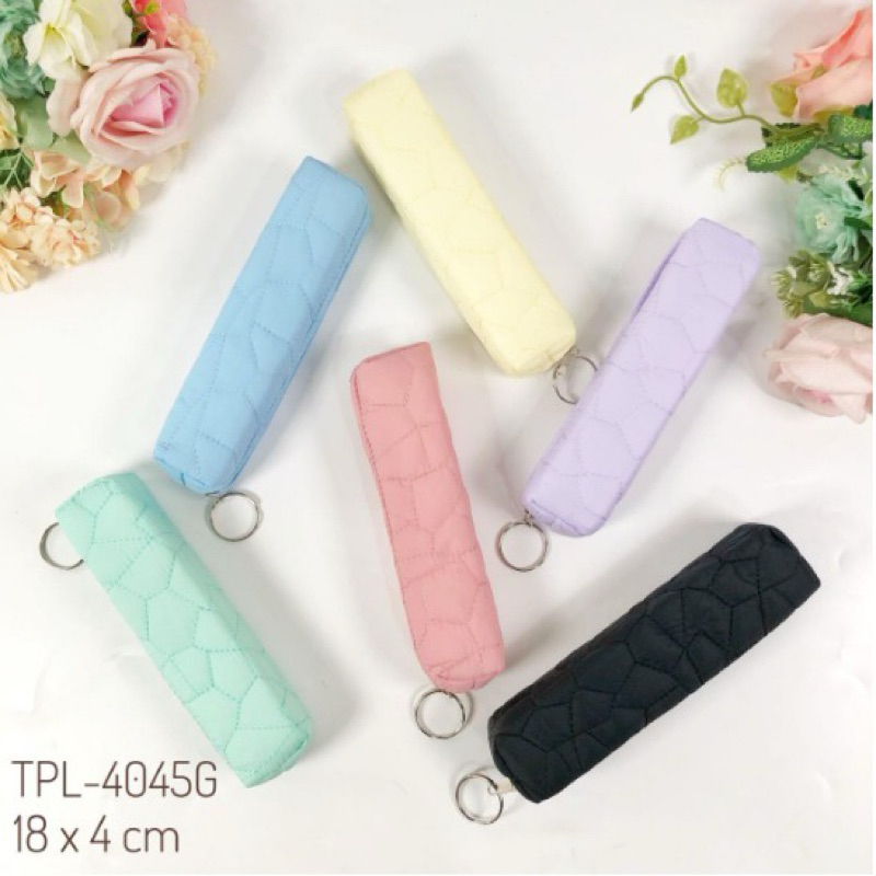 

Tempat Pensil Pulpen Polos Lucu Dompet Pouch Make Up Kosmetik Wanita Kotak Pensil Serbaguna