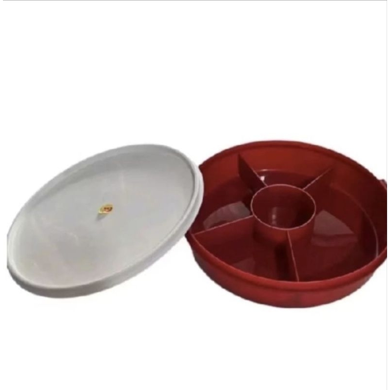 Rantang Catering GM Bulat / Lunch Box Tempat Bekal 5 Sekat Bulat
