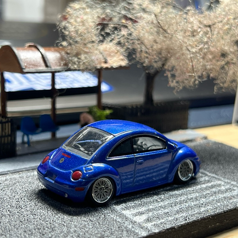 Volkswagen New Beetle Gateaway Global with BBS LM 1:64 Miniscale Diecast VW Bug AutoArt Casting