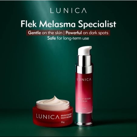 LUNICA Bundle | Bright Bloom Serum & Cream #LUNICABANDUNG