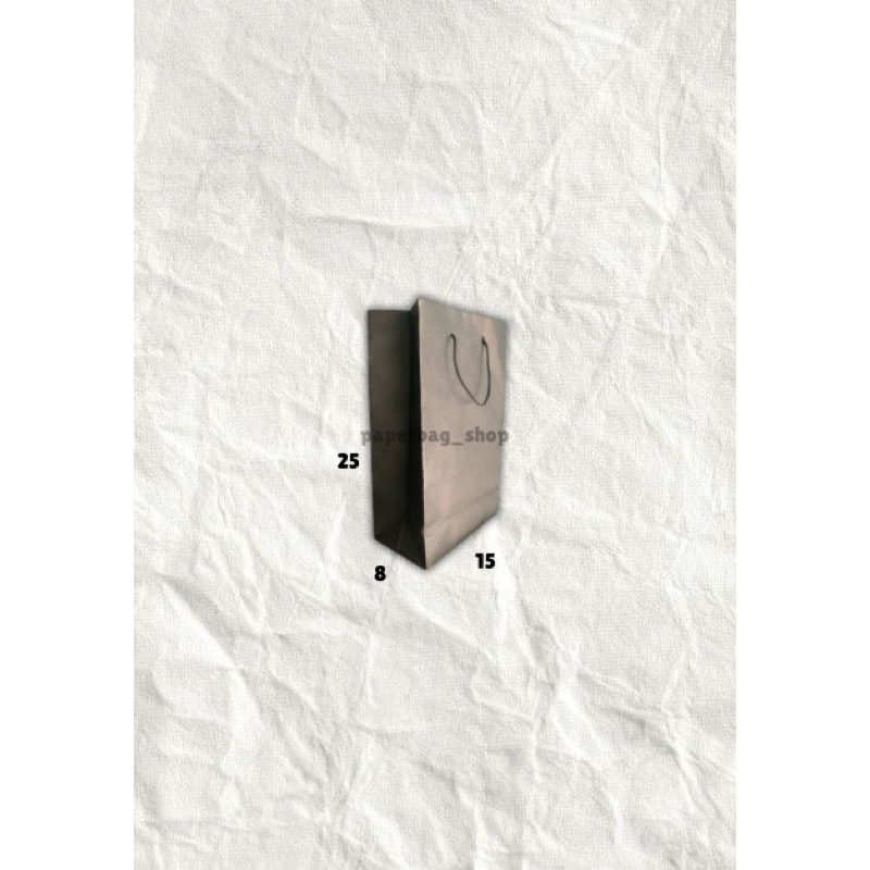 

paperbag hitam 15x8x25 (isi 12pcs)