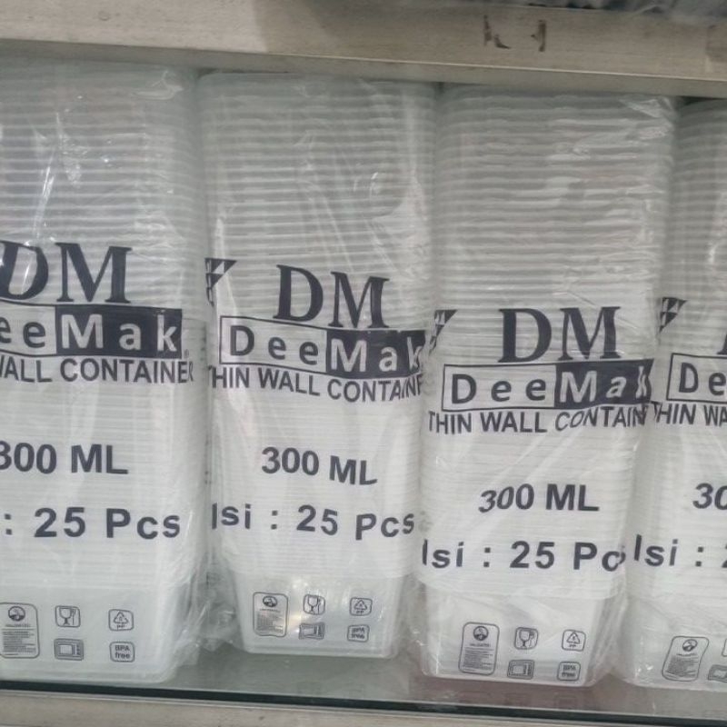 Thinwall DM rectangle 300ml