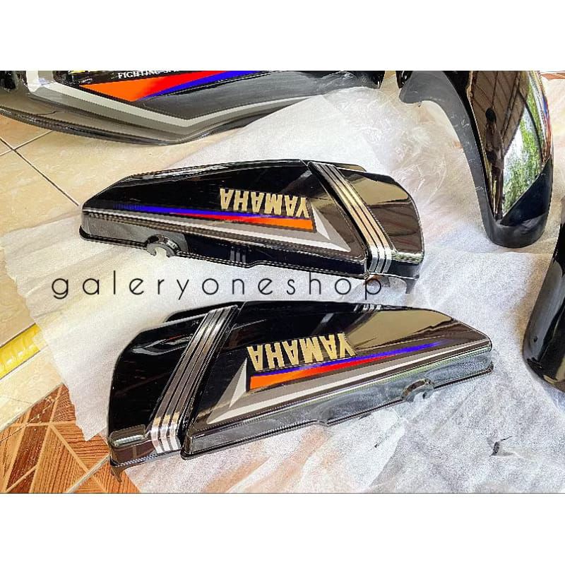 Cover box aki rx king Box aki rx king 2001 Lis crom Kualitas Bagus
