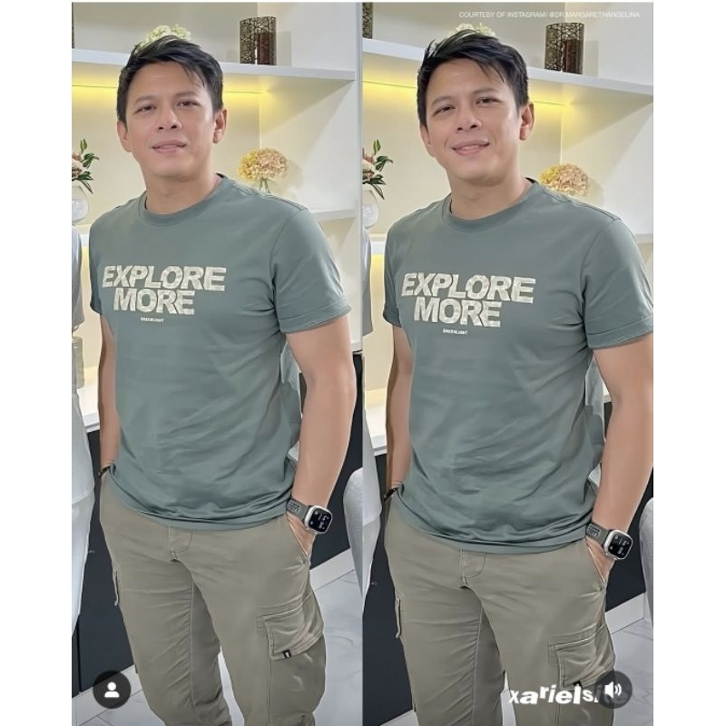 GREENLIGHT Original Kaos Pendek | Ariel Noah | Regular Fit