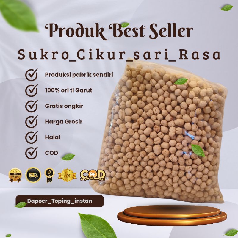 

toping instan SUKRO CIKUR SARIBRASA isi 1kg free kardus