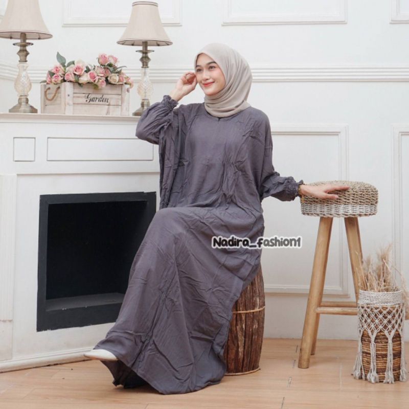 Grosir gamis kaftan polos