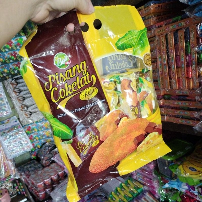

Bolu Rasa Pisang Cokelat Keju Harga 1 pack isi 24 pcs
