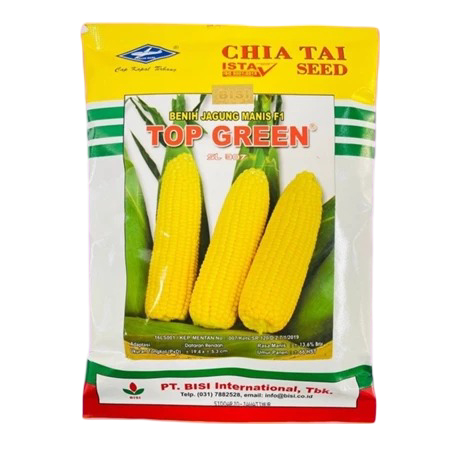 

benih jagung manis f1 TOP GREEN 250gr