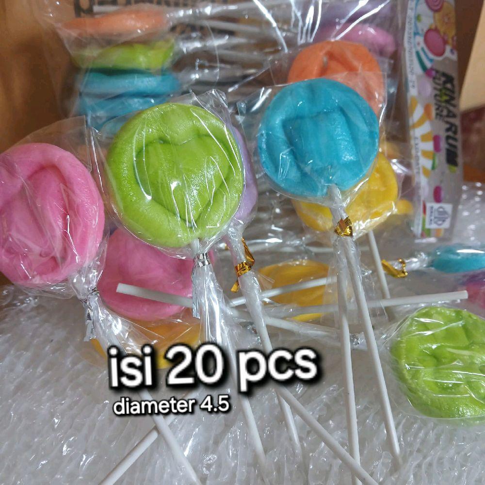 

DALGONA Warna warni MIX diameter 4,5 cm Isi 20 pcs