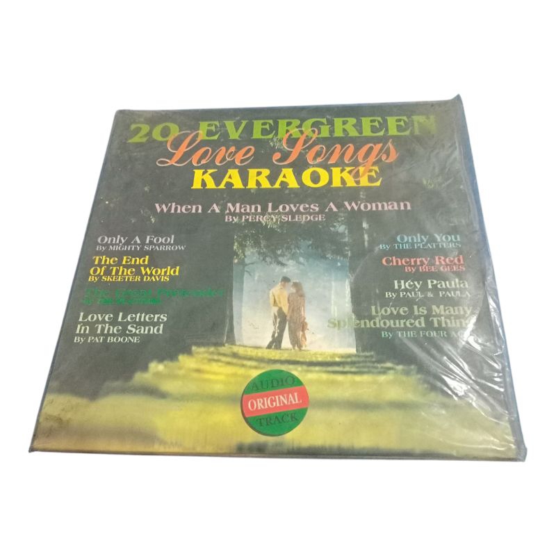 Laser Disc 20 Evergreen Love Songs Karaoke