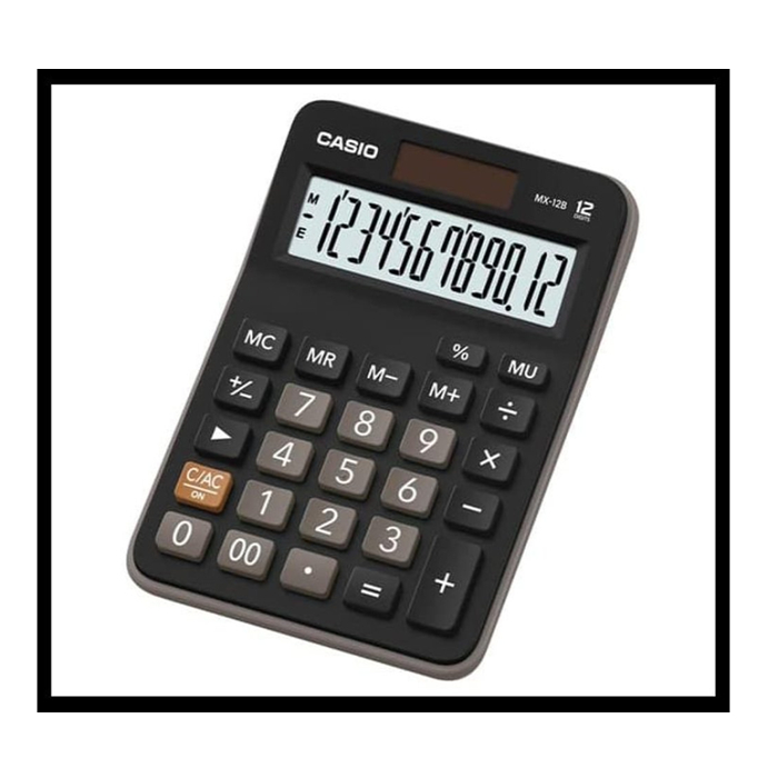 

Calculator Casio 12B BK
