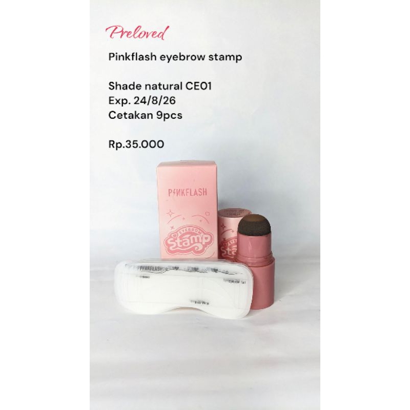 pinkflash eyebrow stamp | preloved