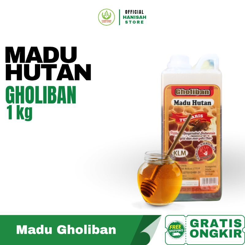 

MADU HUTAN GHOLIBAN 1 KG | Madu Hutan Asli Original 100 %