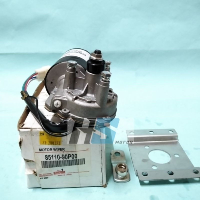 DINAMO MOTOR WIPER DEPAN MOBIL TOYOTA KIJANG 5K KF40 7K 85110-90P00