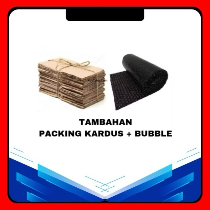 

PACKING PAKET KARDUS / BUBBLE / KARDUS + BUBBLR
