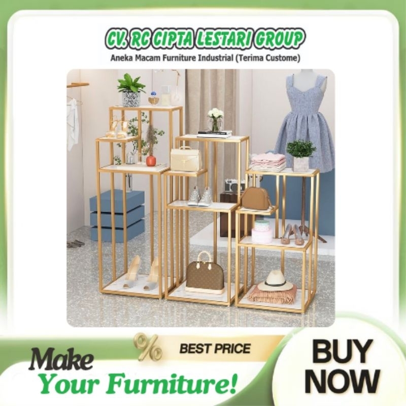 Standing Display 1 Set Standing Rak Display