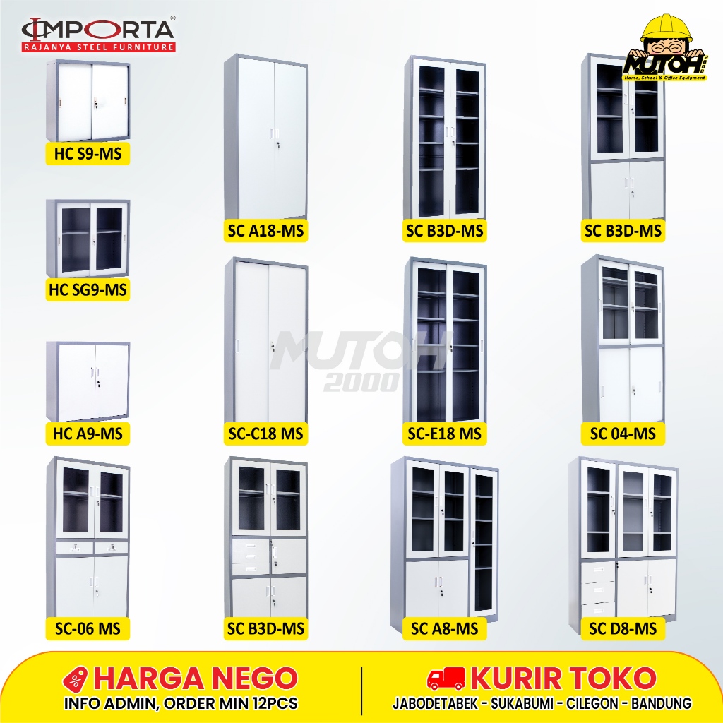 LEMARI BESI ARSIP IMPORTA | LEMARI ARSIP IMPORTA SERIES