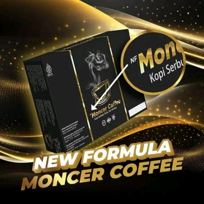

Kopi NF Monnceer ORIGINAL Kopi 10X Kuat Tahan Lama Penguat Stamina Pria Aman Di Konsumsi 100% Asli