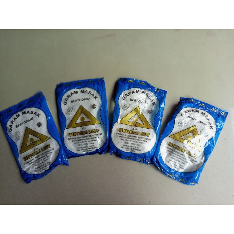 

garam masak beryodium cap mutiara laut