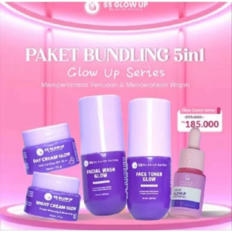 Paket bundling glow up +serum SS glow up