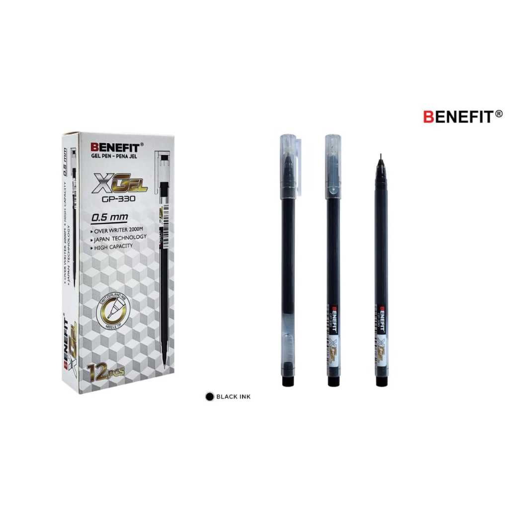 

Pulpen Gel BENEFIT GP-330 X-Gel