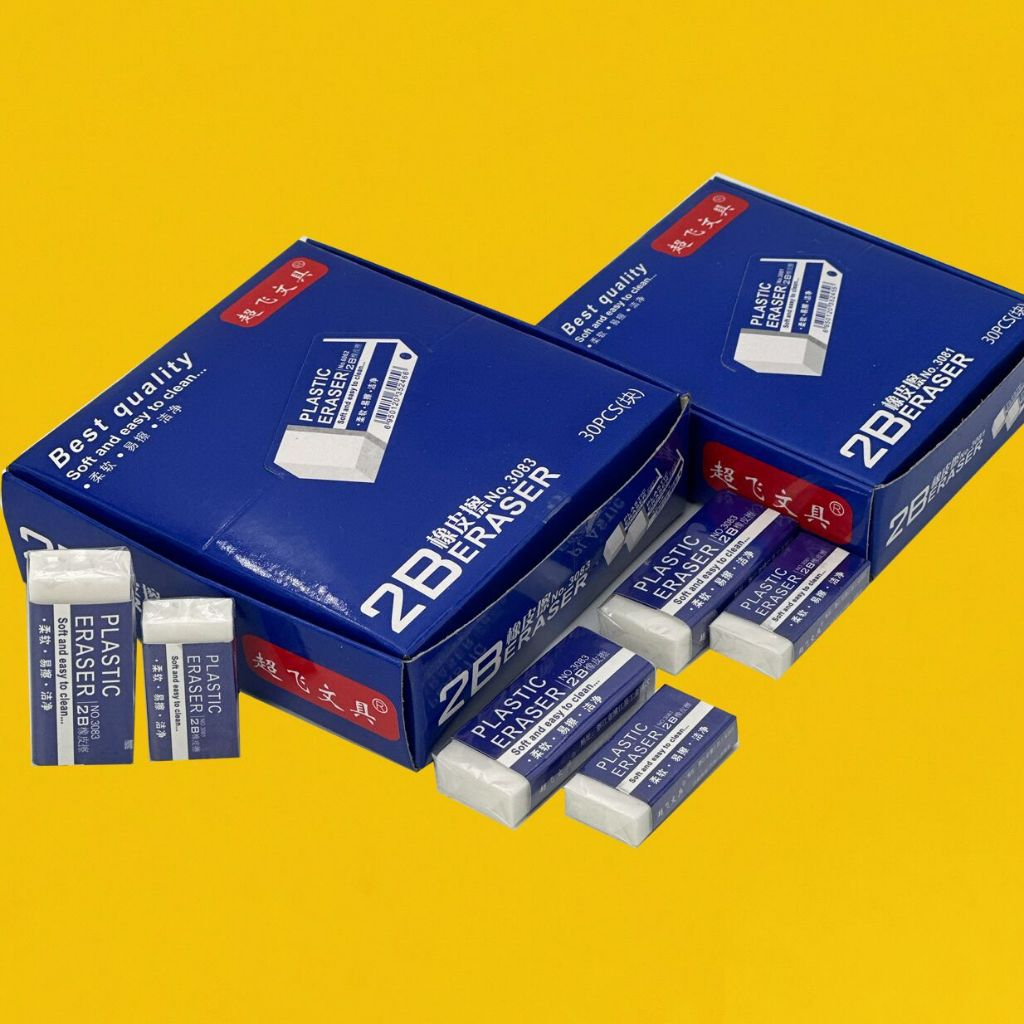 

(1pcs) Penghapus Pensil/Stip Putih Kecil/Penghapus Super Clean/Pencil Eraser 1 BIJI