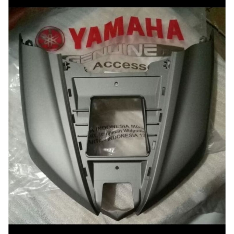 cover tameng depan yamaha mio soul GT 125 blue core tahun 2015-2017 grey