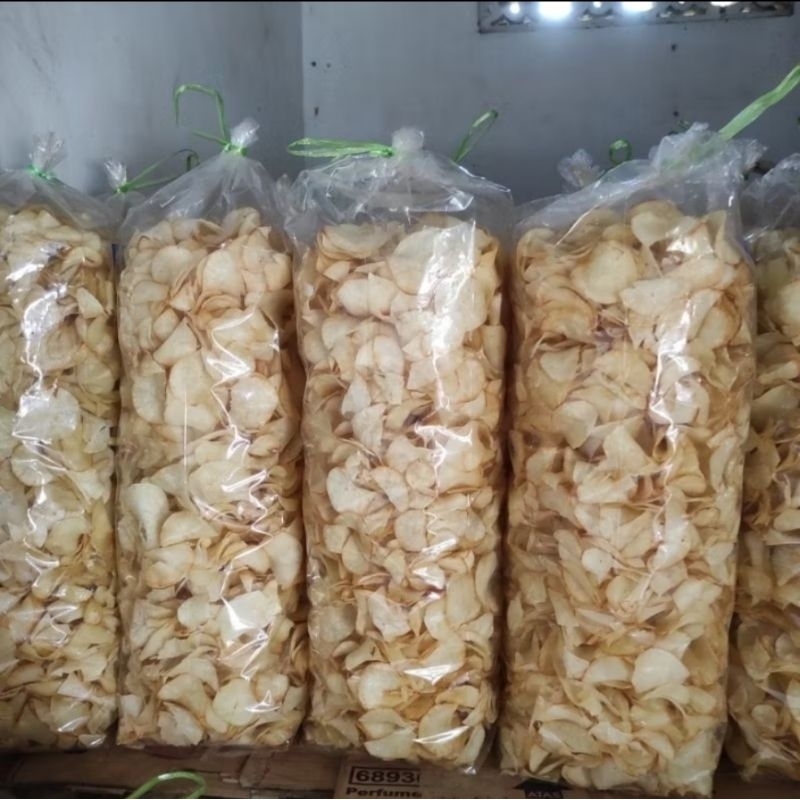 

1 kg - KERIPIK SINGKONG GURIH ASIN RENYAH