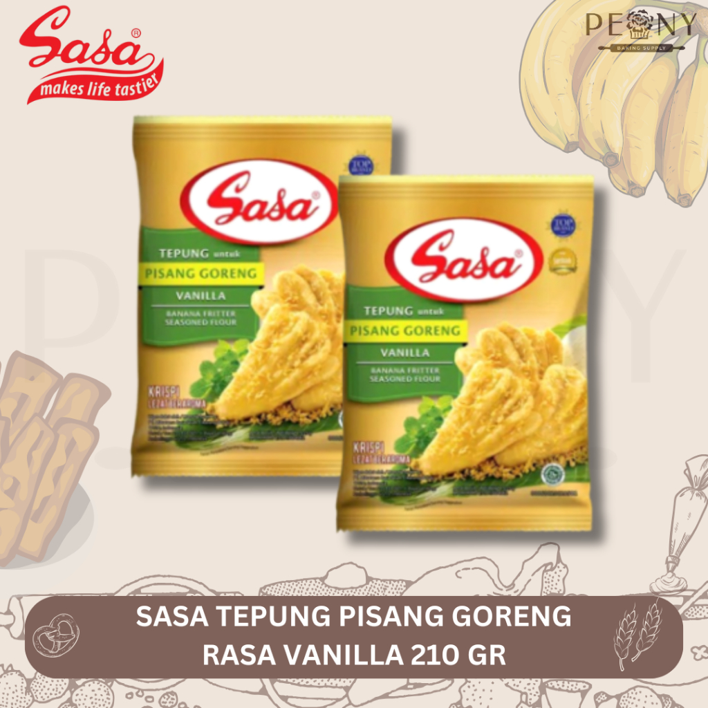 

SASA TEPUNG PISANG GORENG RASA VANILLA KEMASAN 210 GR