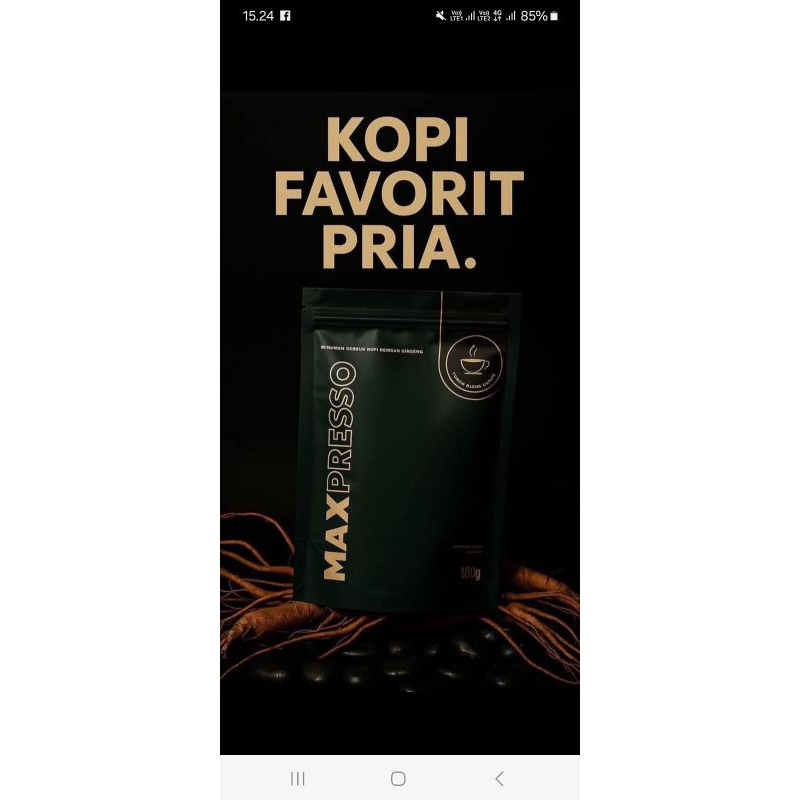 kopi max presso original hwi