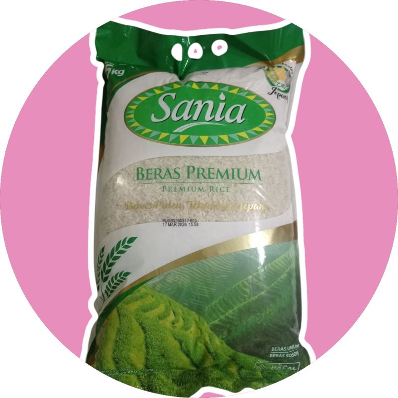 

Beras Sania 5kg - lebih murah #berassania