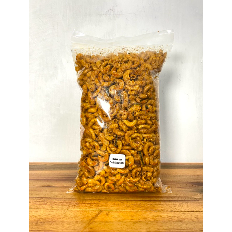 

Makaroni Kriuk - Camilan Aleza Makmur