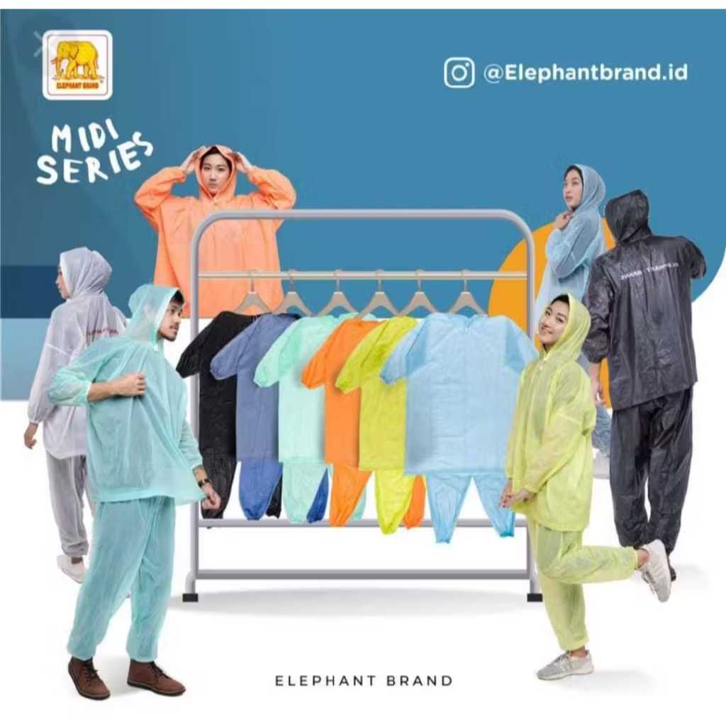 JAS HUJAN MIDI ELEPHANT BRAND
