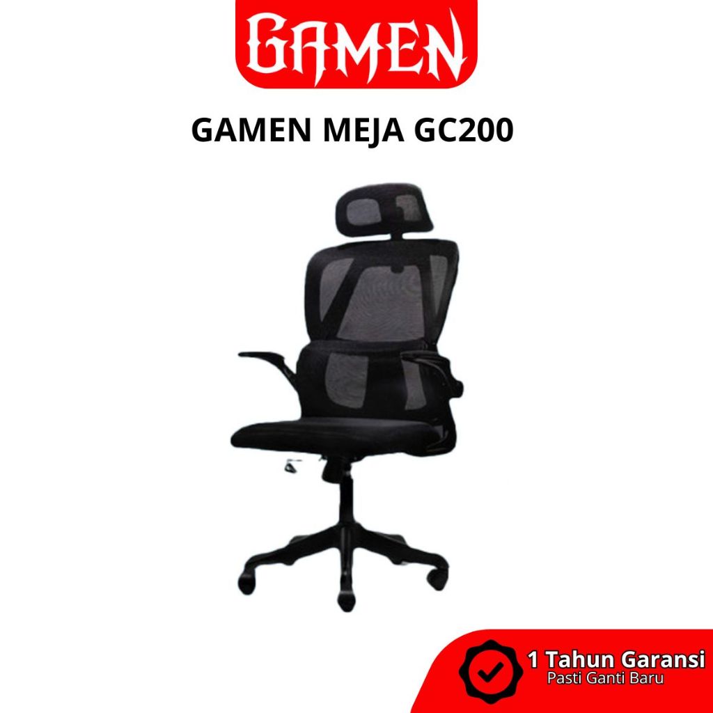 GAMEN GC200 - Office Chair Ergonomic Premium Quality 3D Lumba Support