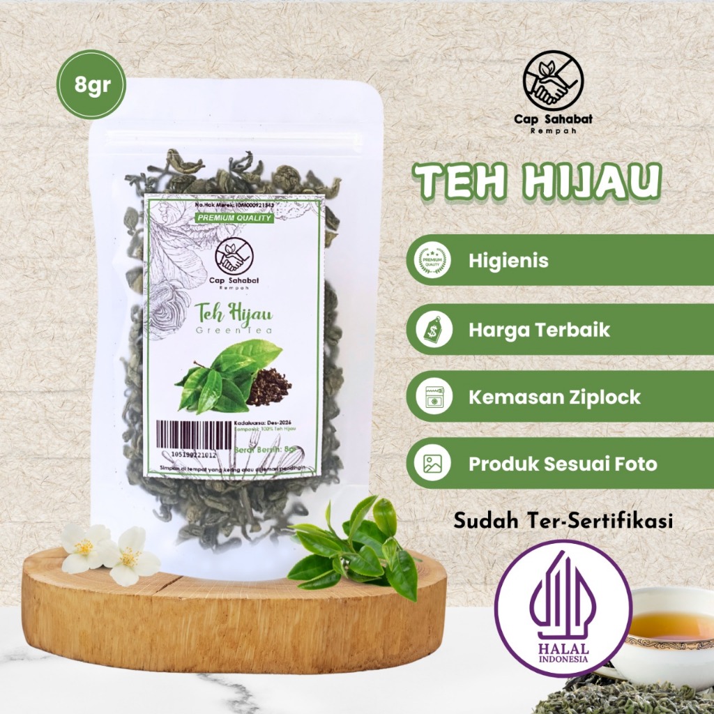 

Teh Hijau / Green Tea / Tisane / Artisan Tea / Flower Tea / Teh Bunga / Tea Blend 100% PREMIUM