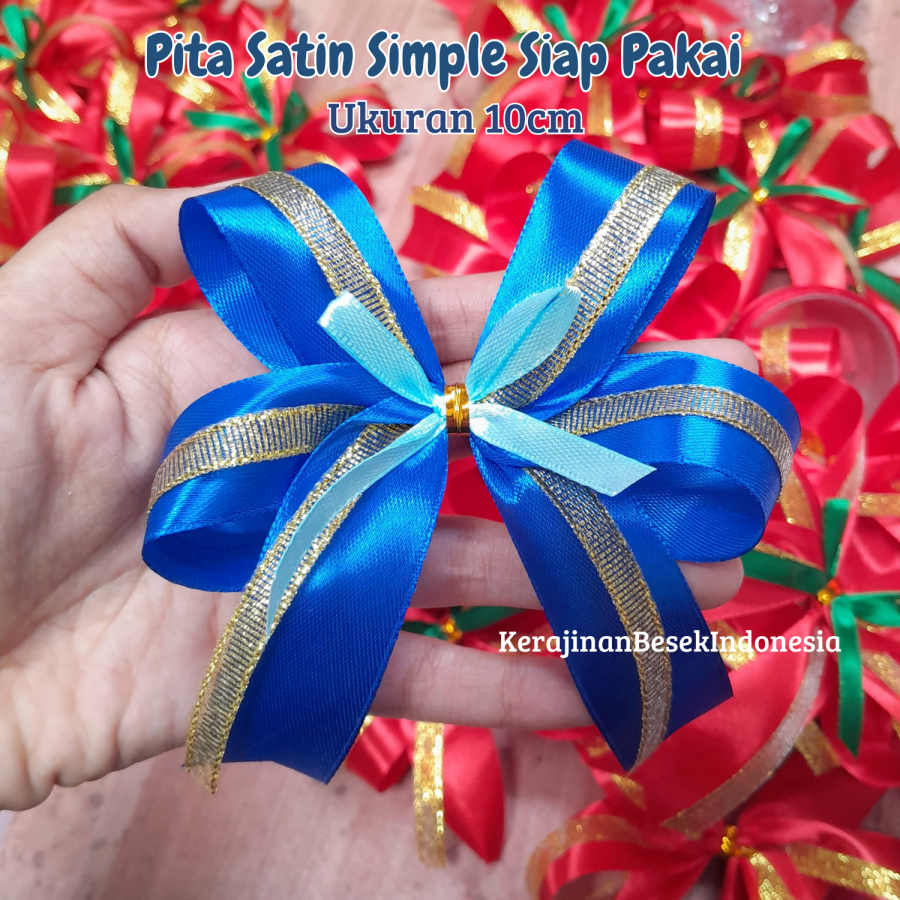 

PITA 10cm SIAP PAKAI MURAH BONUS ISI LEM/ KAWAT PENGAIT Souvenir hampers Parsel dekorasi hiasan kado
