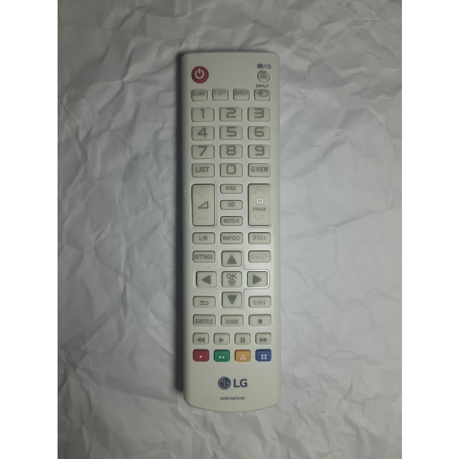 Remote TV LG AKB73975797 Second Original