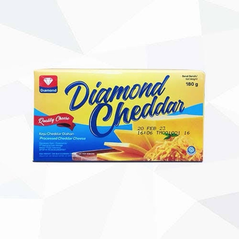 DIAMOND Keju Cheddar 180 Gram