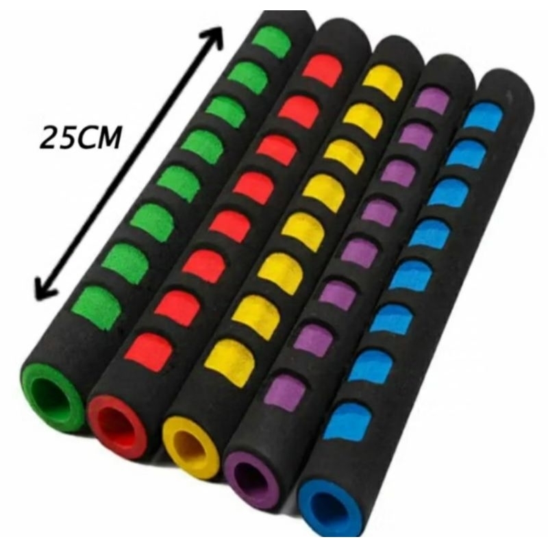 Busa stang sepeda motor hand grip foam busa sepeda motor Universal