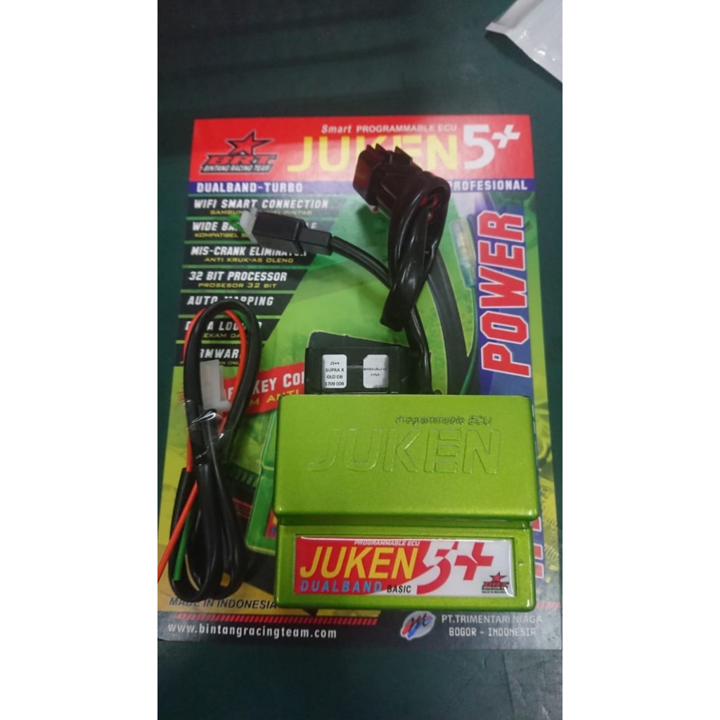 ECU BRT JUKEN 5 PLUS DUAL BAND SUPRA X 125 FI HELM-IN