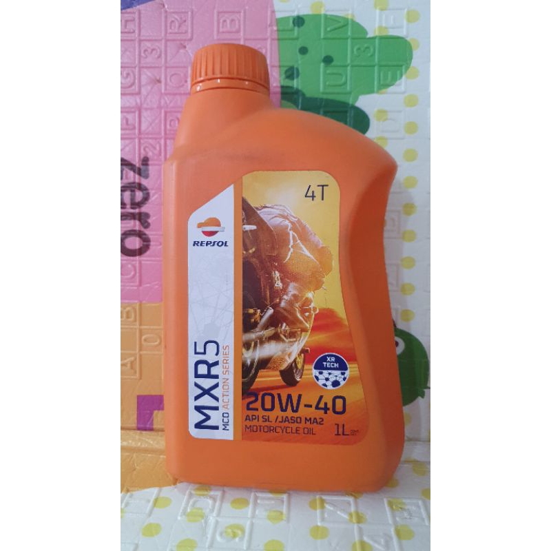 OLI REPSOL MXR 5 20W-40 1 LITER ORIGINAL