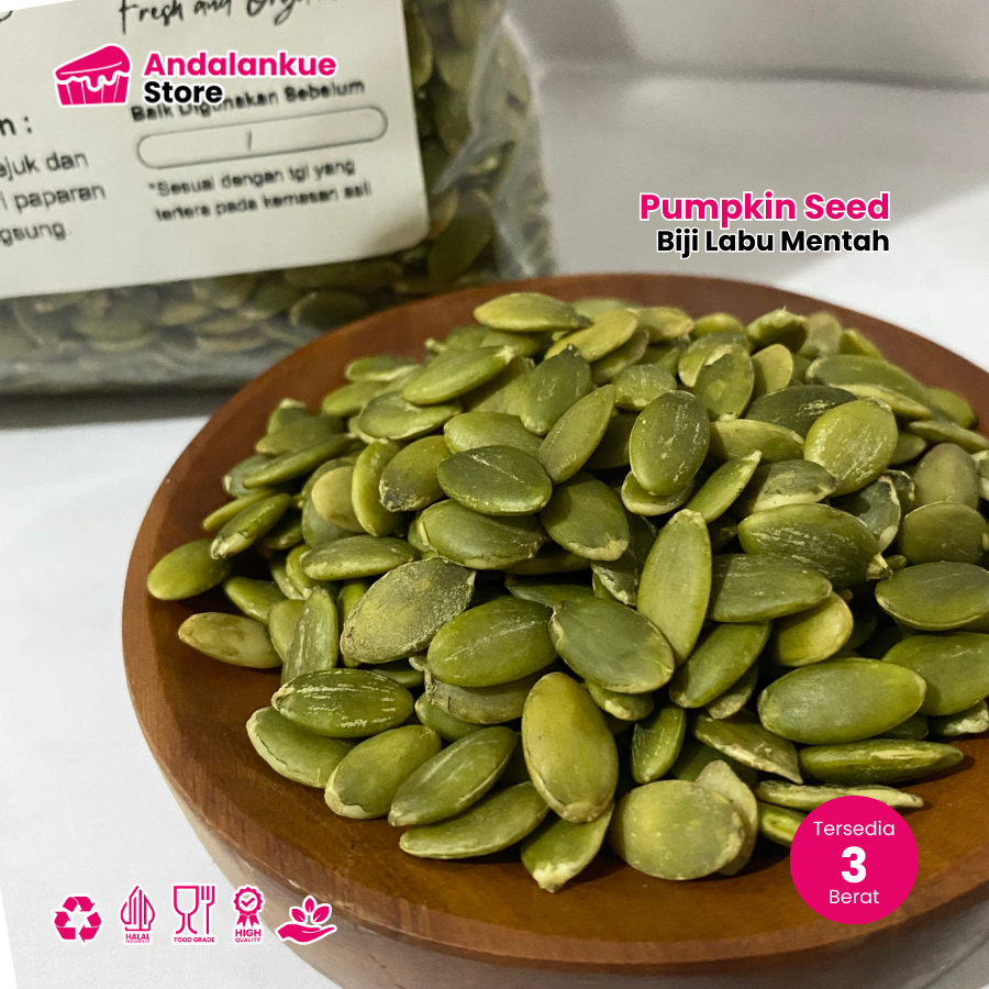 

Pumpkin Seed Biji Labu Isi 250 gr | 500 gr | 1kg