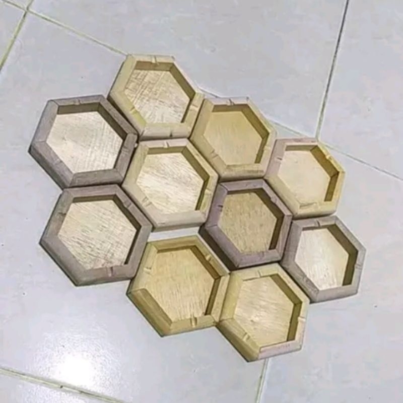 Asbak sampah rokok/asbak kayu/asbak rokok