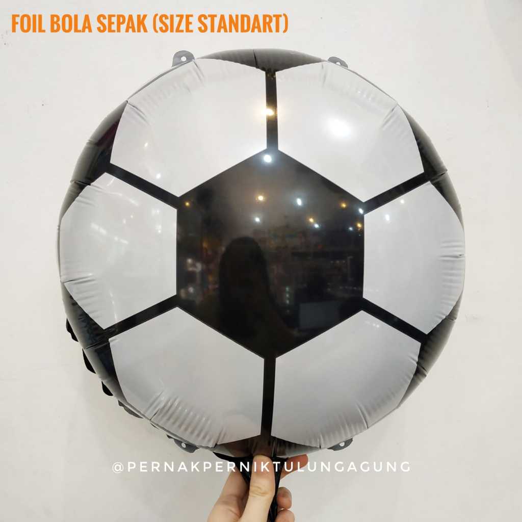 Balon Gas/Balon Foil Bola Sepak-Balon Gas- Bola Sepak