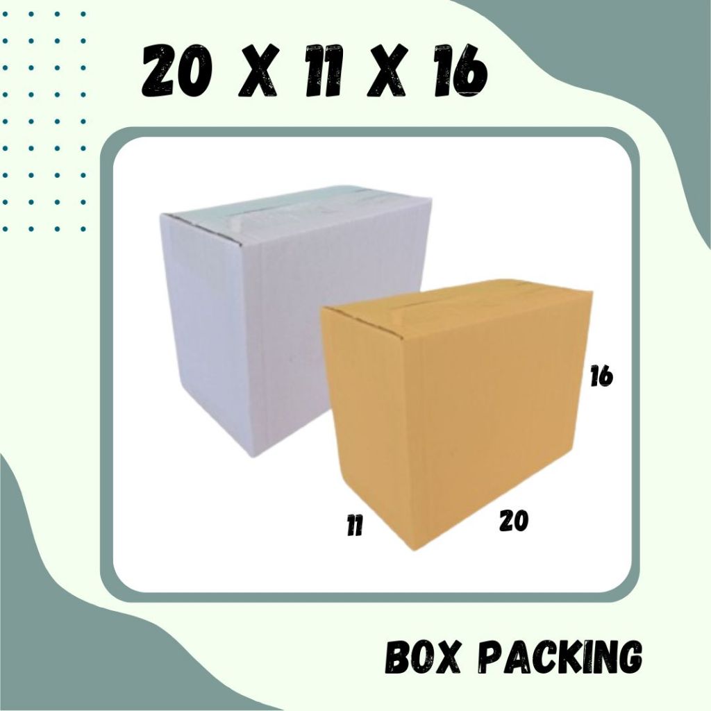 

Kardus 20x11x16 Packing Olshop Box A1 Dus Kotak Kemasan Box Aksesoris Souvenir Sparepart Madu Parfum