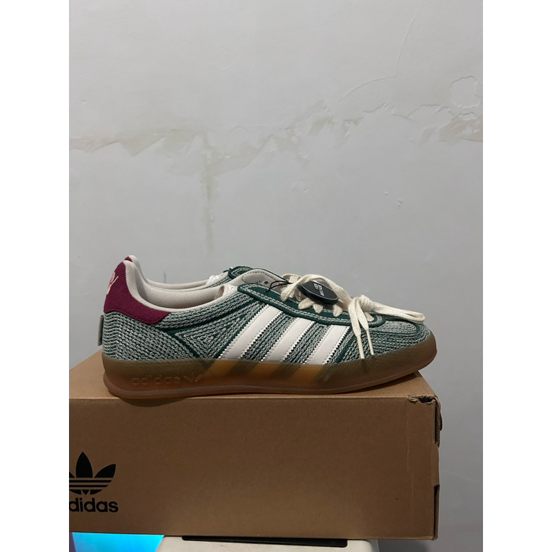 Adidas gazelle indoor sean wotherspoon hemp (100% authentic)