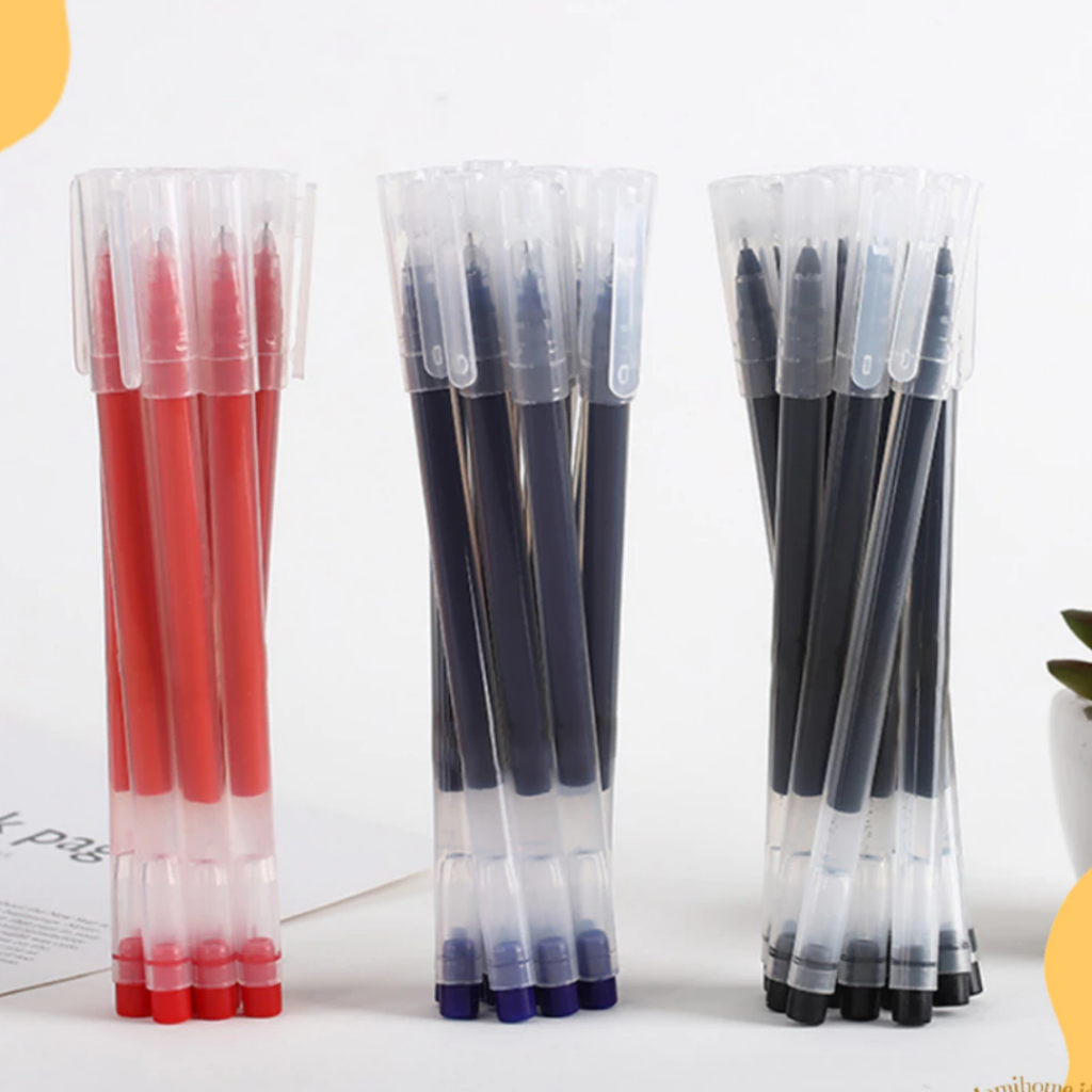 

(1pcs) Pulpen Gen Hitam 0,5mm/Pulpen Tinta Cair Transparan/Pen Pena Standar Pulpen Murah