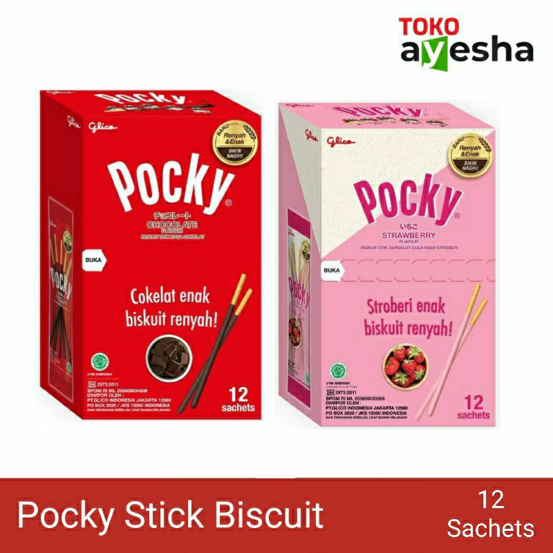 

Pocky Stick Biscuit - 1 Box isi 12 Sachet