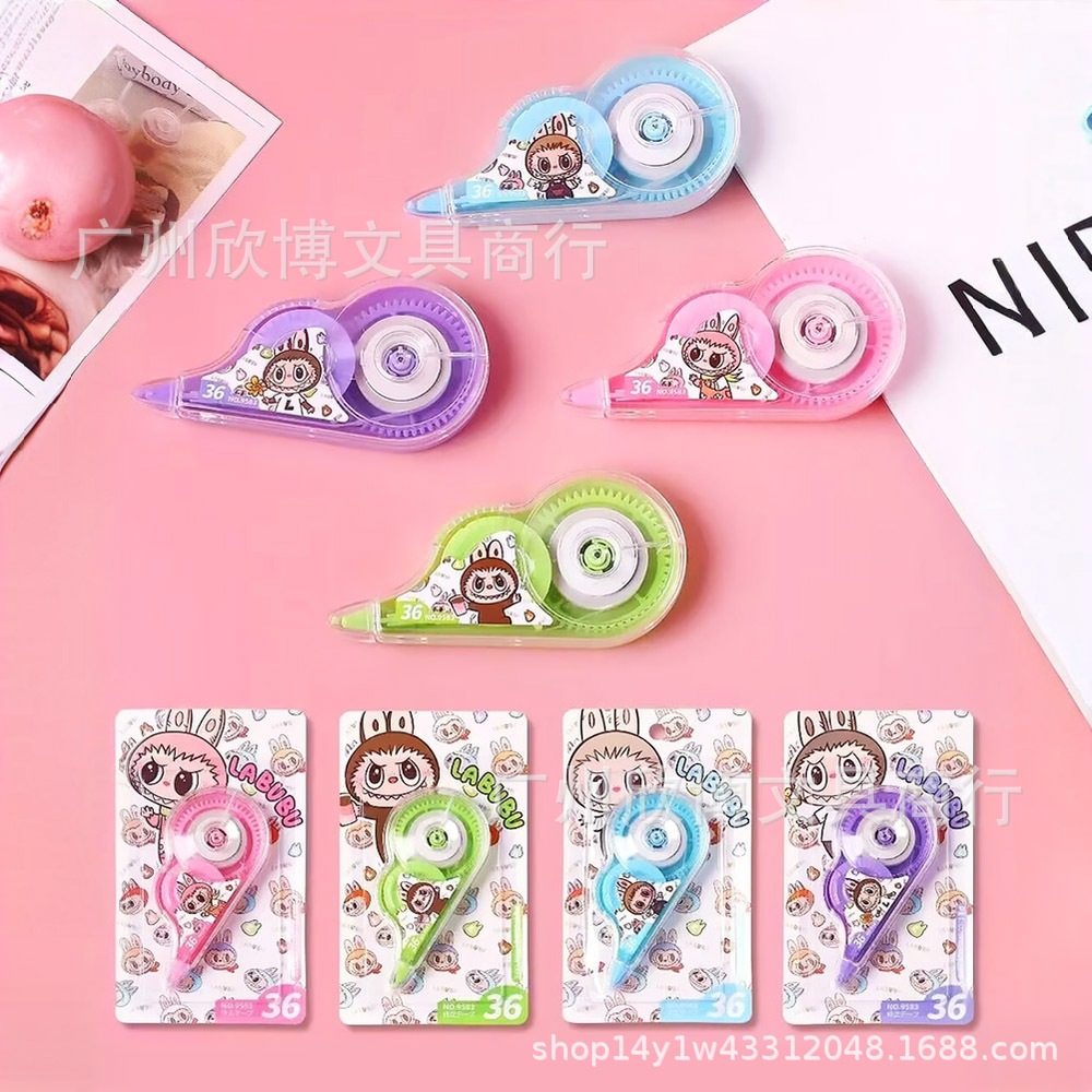 

{Labubu} Cortap Kertas/Coreection Tape Karakter Labubu No. 9583