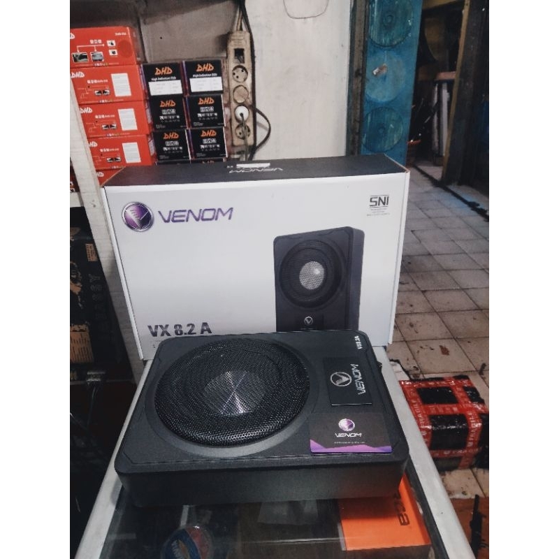subwoofer kolong venom 10 inch SNI VX8.2A audio mobil